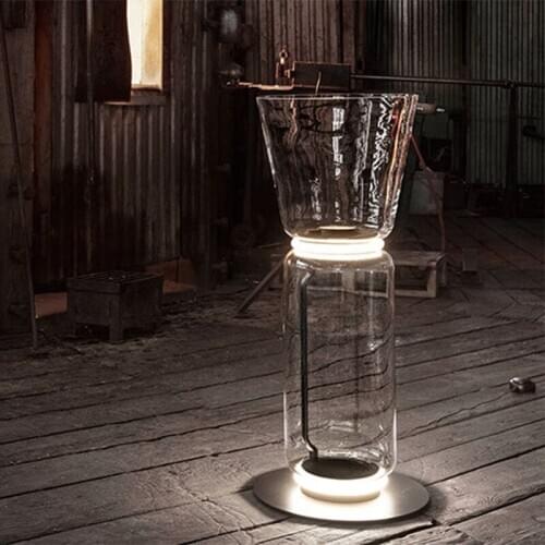 Nordic Italian Cylinder Glass Table Lamp Restaurant Hotel Home Decor Desk Light Lighting Fixture TA254
