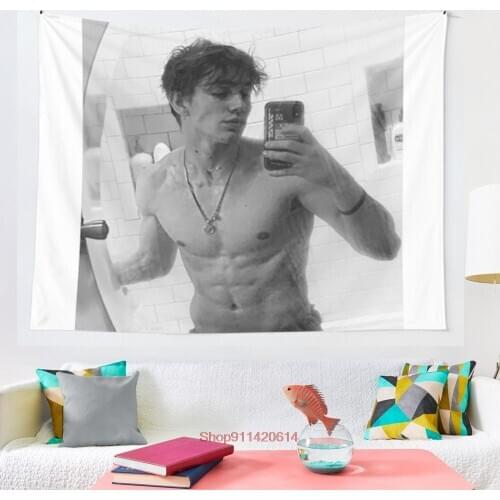 Vinnie Hacker Tiktoker tapestry wall decoration Mandala tapestry witchcraft Bohemian Hippie home decoration yoga mat