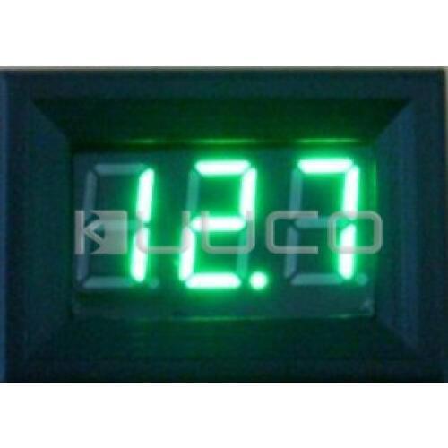 DC 0~100V Voltmeter/Panel Meter Green Led display Voltage Meter/Digital Meter DC 12V 24V Volt Meter/Monitor Tester