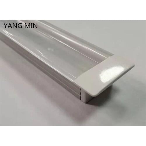 YANGMIN Free Shipping 1M/PCS Led Aluminum Led Strip Light Recessed Led Aluminum Bar Light Closet Lamp Holder 5 years Warrnty