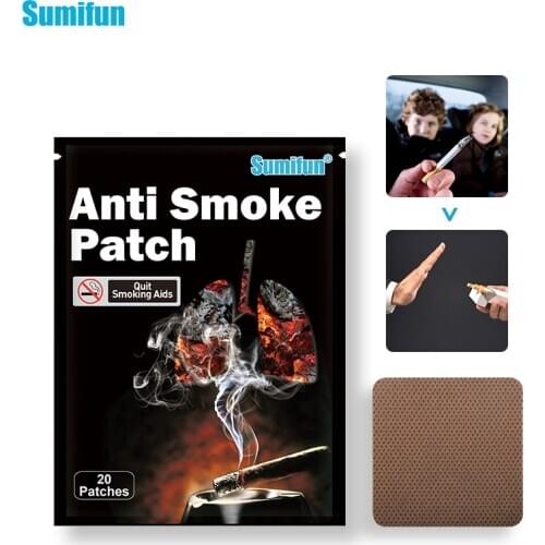 20/60/80pcs Quit Smoking Acupressure Patches Stop Smoking Anti Smoke Patch Not Cigarettes Smoker Health Therapy Medical Plaster