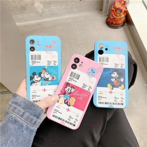 2021 Disney Donald Duck for iPhone 7 plus xr xs max 11/12pro max 12mini kawayi couple phone case