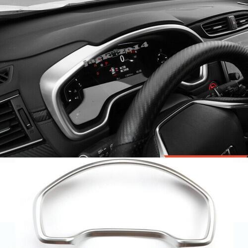 ABS Chrome Dashboard decorative frame Trim 1pcs Fit for Honda CRV CR-V 2017 2018 2019