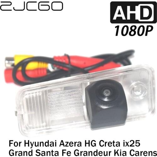ZJCGO Car Rear View Reverse Backup Parking Reversing Camera for Hyundai Azera HG Creta ix25 Grand Santa Fe Grandeur Kia Carens