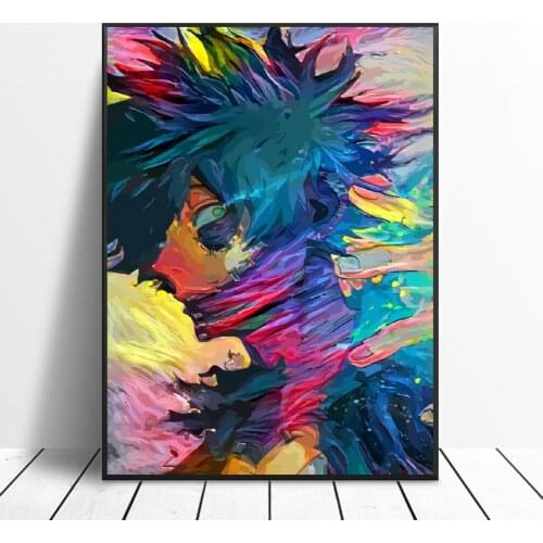 Blueflame Waitress Canvas Painting Art Print Poster Picture Wall Modern Minimalist Bedroom Living Room Decoration