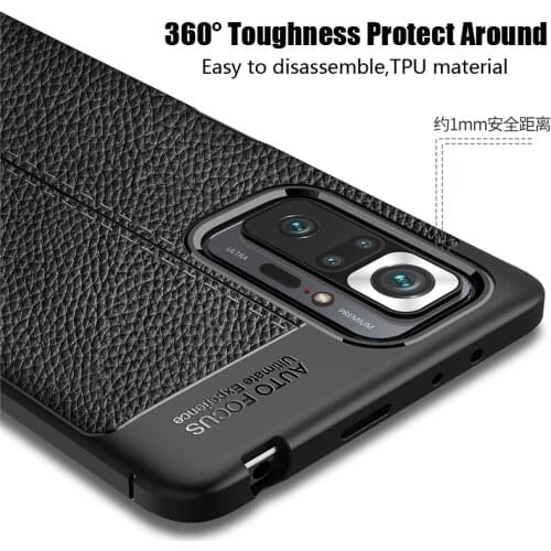 For Xiaomi Redmi Note 10 Pro Case Redmi Note 10 Pro Max 10S Cover Shockproof Bumper Soft TPU Silicone Phone Cover Redmi Note 10