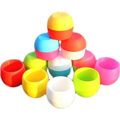 1PC Flower Pot Colorful Durable Resin Plant Flower Pot Gloss Planter Home Garden Decoration With Saucer Tray Drainage Holes