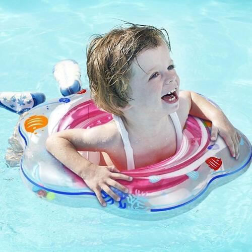 Children Baby Swimming Ring Float Seat Inflatable Safety Pool Water Toy for Training M09