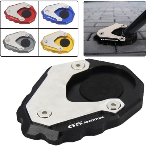 For BMW R1200GS LC ADV R 1200 GS Rallye R1250GS R 1250 GS Motorcycle CNC Kickstand Foot Side Stand Extension Pad Support Plate