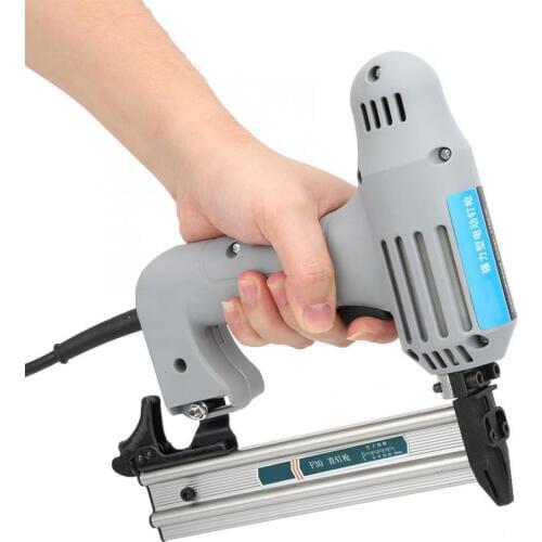 F30 Electric Straight Nail Nailer Stapler Woodworking Nailing Tools EU Plug 220V Electric Nail