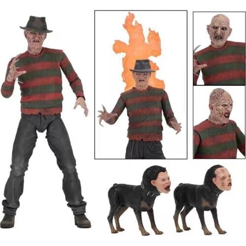 Freddys Figure Freddys Revenge Figure Nightmare On Elm Street NECA Toys Horror Gift Halloween