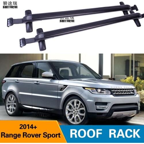 2Pcs Roof bars For LAND ROVER Range Rover Sport, 5-dr SUV, 2014- Aluminum Alloy Side Bars Cross Rails Roof Rack Luggage