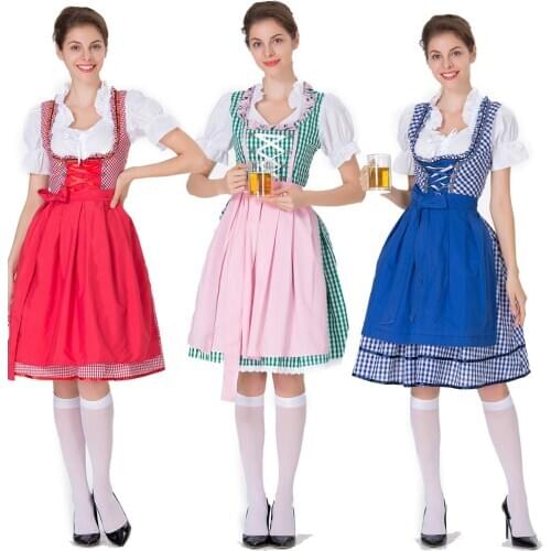 Sexy Beer Costume Dress German Beer Oktoberfest Halloween Party Cosplay Uniform