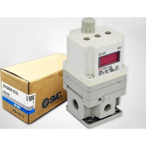 SMC Electronic Vacuum Regulator/ Electro-Pneumatic Regulator ITV2030-312L for Pneumatic Equipment Control Air pressure