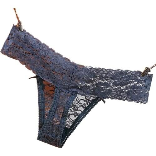 2021 Womens Sexy New Transparent Cotton Low Waist Briefs, Fashionable And Comfortable Lace Breathable Mesh Jacquard Underwear