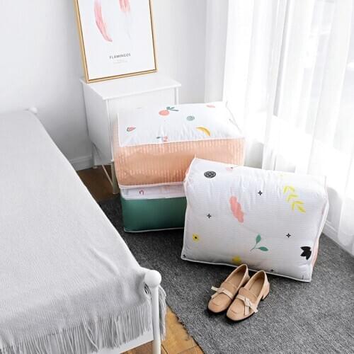 Moisture-proof Mildew-proof Quilt Storage Bag Travel Portable Clothing Organizer Bag Large Space Packing Debris Case Storage Bag