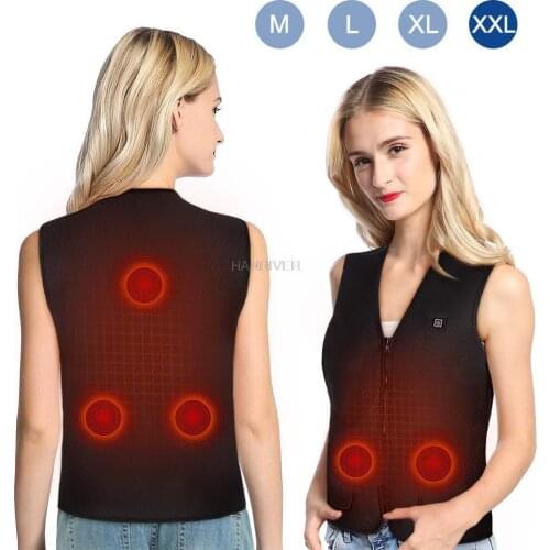 New USB charging Smart Heating vest for men winter heating vest for electric heating clothes