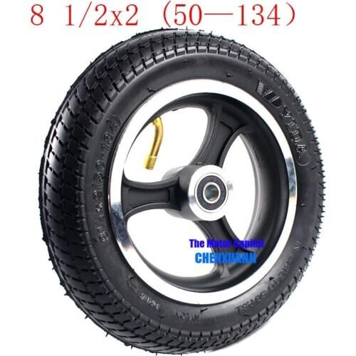 8 1/2x2(50-134) trye wheel Tire for Gas Scooter Electric Scooter kid gas/eletric Scooter, Pram Stroller (8' 1/2' x2 inch) wheel