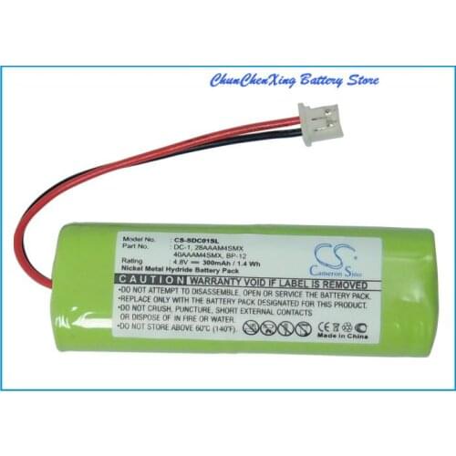 Cameron Sino 300mAh Battery DC-1 for Dogtra 1100NC receiver, 1200NC,1202NC,1400NCP,1500NCP,1600NCP,1700NCP,1800NC,1802NC,1803NC