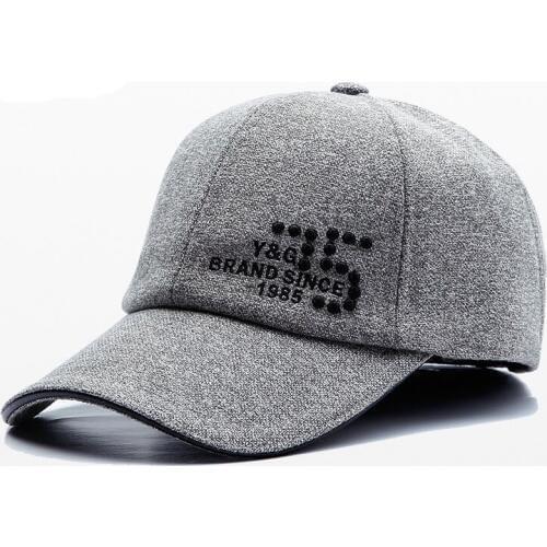 Brand Cool Cap Men Black Autumn Winter Warm Hat Women Trucker Caps Snapback Ear Protection Baseball Hats Casquette