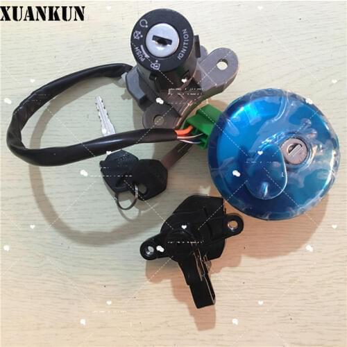 XUANKUN HJ125-23/150-23/HJ150-23A Motorcycle Lock Electric Lock Cushion Lock Fuel Tank Cover