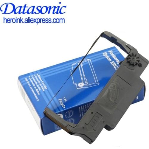Datasonic 5Pcs ERC30 ERC-30 ERC 30 34 38 B/R Compatible with Ribbon Cartridge for Use in ERC38 NK506 Printer Ink Ribbon