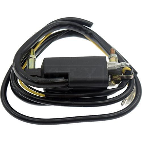 For Kawasaki KZ1000A KZ1000B KZ1000C KZ1000D KZ1000E KZ1000G KZ1000 12V Volt Universal 4 Ohm Dual Wire Output Ignition Coilt