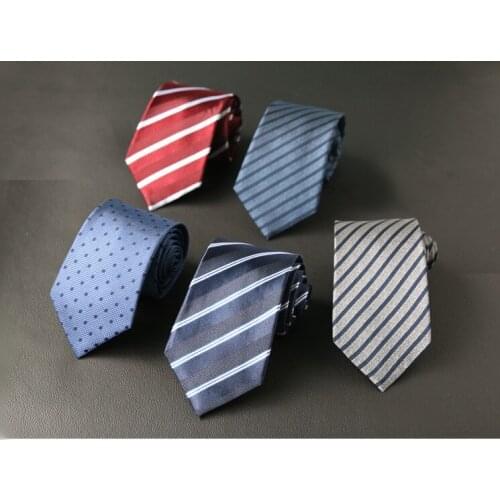 2020 New Silk Mens Business Dress Professional 8CM Tie Fashion Explosion Models High Quality Silk Business Mens Decorative Tie