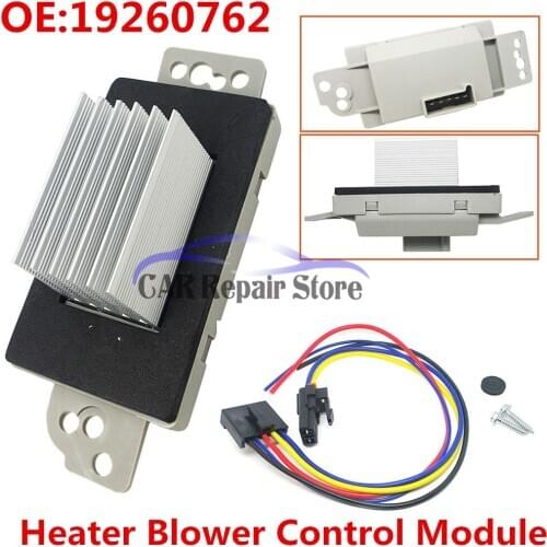 Heater Blower Control Module W/Plug For CHEVROLET AVALANCHE SILVERADO For GMC SIERRA YUKON OE 19260762 89019351 93803636 New