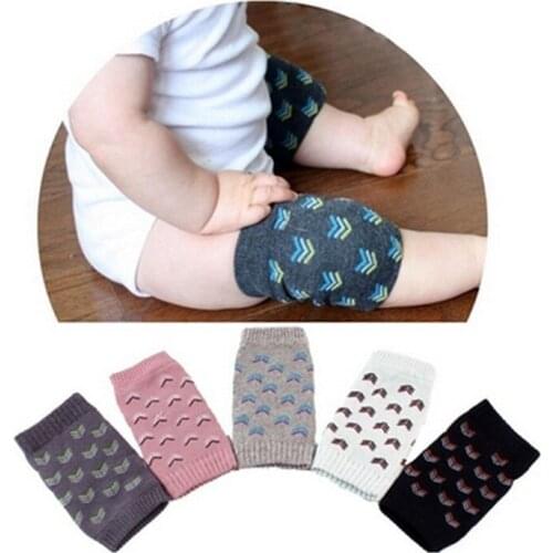 Cartoon Baby Safety Knee Protection Pads Cotton Kids Baby Safety Knee Pads Crawling Protector Warm Baby Leg Warmers