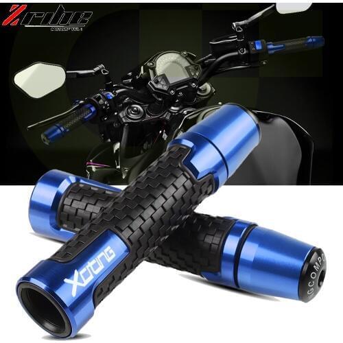 For KYMCO XCITING 250 300 350 400 400S 500 Motorcycle accessories knobs Anti-Skid scooter Handle Grips 22mm Bar Hand Handlebar