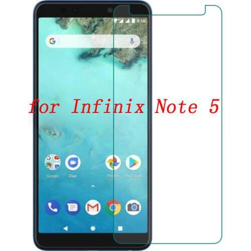 Smartphone 9H Tempered Glass for Infinix Note 5 NOTE5 X604 6" Stylus Protective Film Screen Protector cover phone
