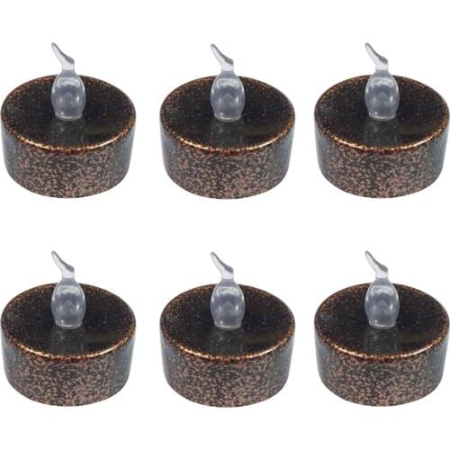 6x Battery Flameless LED Tea Light Led Candle for Home Wedding Church Decor