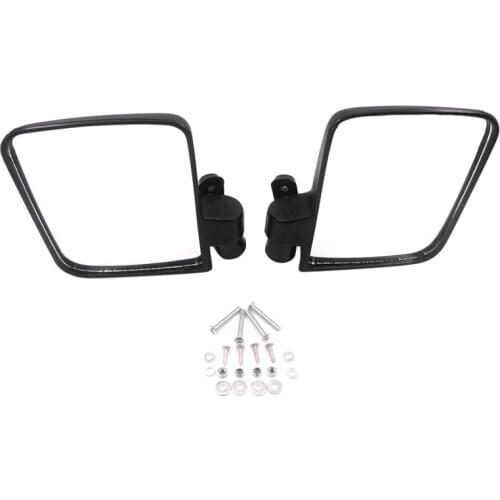 For Golf Cart Mirrors Universal Folding Side View Mirrors Flexible Adjustment for Club Car for EZGO Yamaha Zone Carts