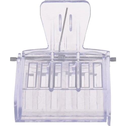 1pc transparent Plastic Beekeeping Clip Queen Bee Catcher Cage Bee Catcher Durable Beekeeper Tool Equip