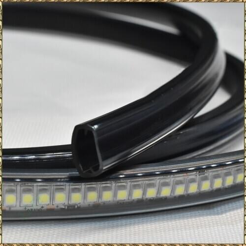 1pc light strips tube for cosmetics jewelry display cabinet automobile home decoration flexible led neon rope tube led light 1m