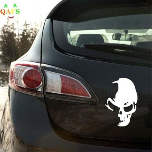 1pc Funny Creative 3D Cool Skull Car Stickers Car Styling Car Decoration Car Styling Sticker Decals