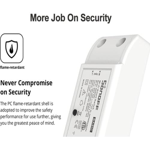 Wifi Switch Light Switch Sensor Switch Smarthome Switch and Accessories Interruptor Alexa DIY Module Remote Control Switch 220V