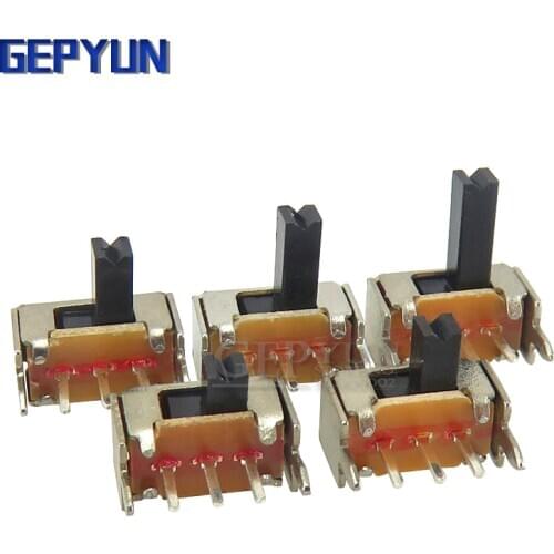 20pcs Toggle switch SK12D07VG 2/3/4/5/6mm SK12D07VG3 SK12D07VG4 stents Small toggle switch high Miniature Slide Switch Side Knob