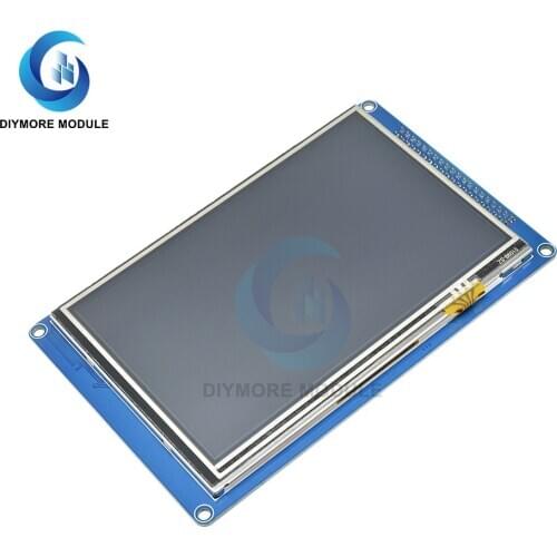5.0 Inch TFT Touch Screen LCD Display Module 800*480 Full Color SSD1963 Controller SD Card Socket For Arduino 51/AVR/STM32