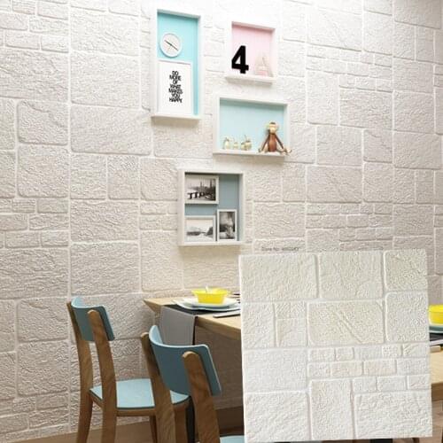 3D Wall Sticker Bedroom Decor Waterproof Self-adhesive Wallpaper For Living Room TV Backdrop Decor Size 70*70cm