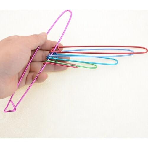 10Pcs Aluminum Knit Holders Knitting Needles Markers Crochet Hook Locking Stitch Seam DIY Crafts Sewing Tool For Making Sweater