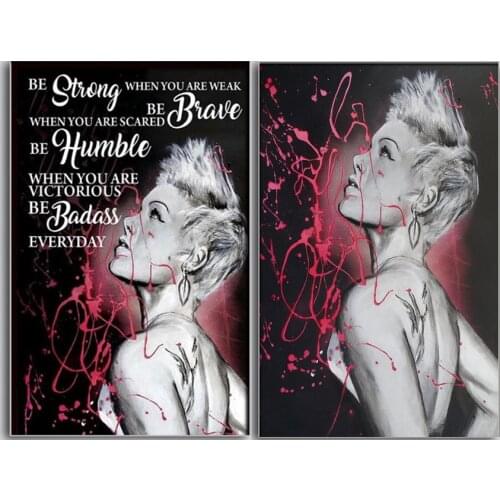 5D full square/round diamond painting Pink the singer diamond embroidery cross stitch crystal mosaic picture for home decoration