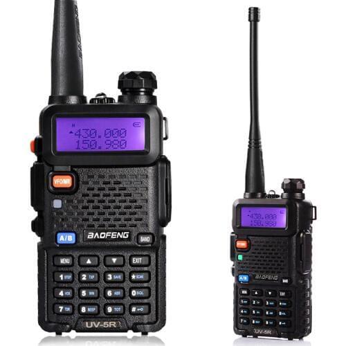 BaoFeng UV-5R Walkie Talkie Dual Band VHF/UHF136-174Mhz & 400-520Mhz Two Way Radio Handheld Baofeng uv5r