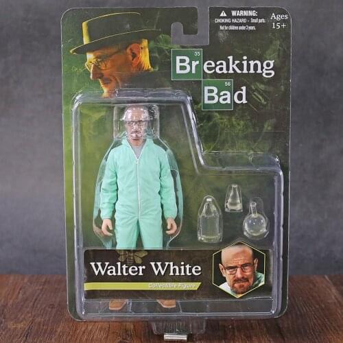 Breaking Bad Heisenberg Walter White PVC Action Figure Collectible Figurine MEZCO Model Toy