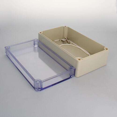 Fielect Waterproof Junction Box with Screw Rubber Ring IP65/IP67 158*90*60/263*182*95/111*64*37/158*90*46/120*81*65/180*80*70mm