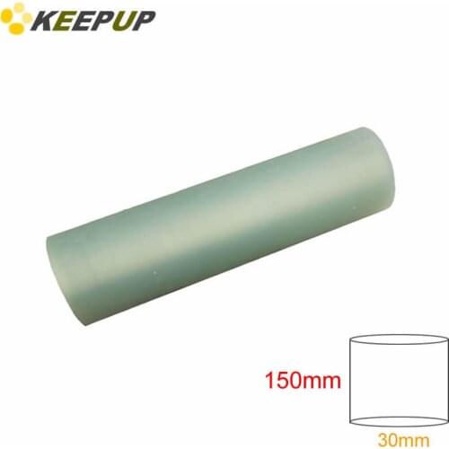 Furniture wheel.Diameter 30mm, length 150mm,PU polyurethane roller with bearing,Soft surface,Pipeline transmission Rubber wheel