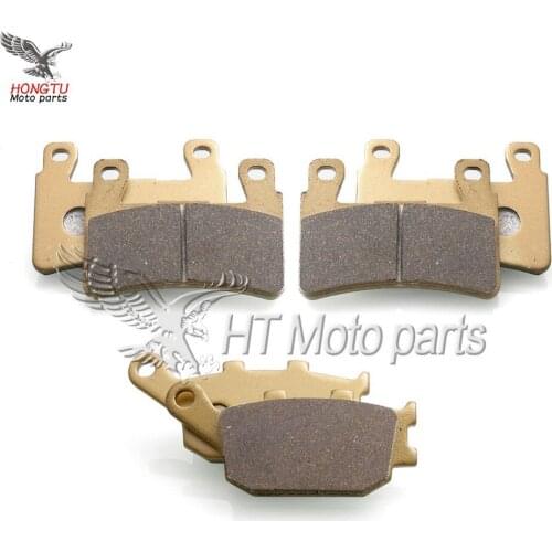Front Rear Brake Pads For Honda CB400 VTEC SF 2005-2012 III IV version (No ABS) CBR600 F4/F4i CBR 900 929 954 VTR 1000 SP CB1300