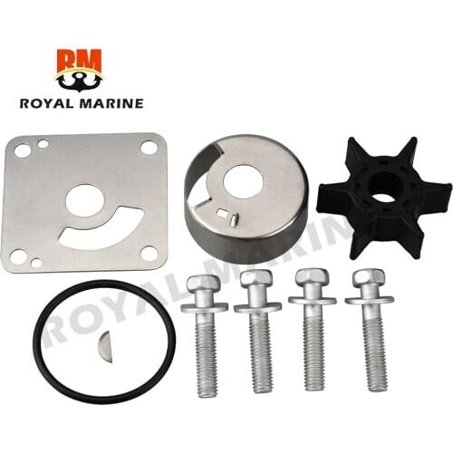 6L2-W0078 Water Pump Impeller Kit For Yamaha Outboard 2T 20HP 25HP 18-3431 6L2-W0078-00 6L2-W0078-00-00 boat engine parts