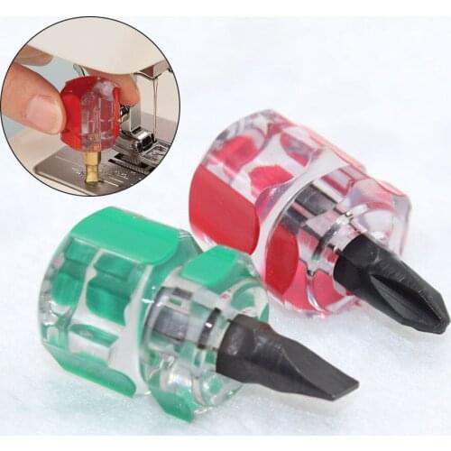 Mini Screwdriver Sewing Machine Portable Non-slip Alloy Steel Screwdriver Repair Tool For Sewing Machine Parts